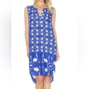 Velvet by Graham & Spencer blue Bonita Atlantis dress Anthropologie